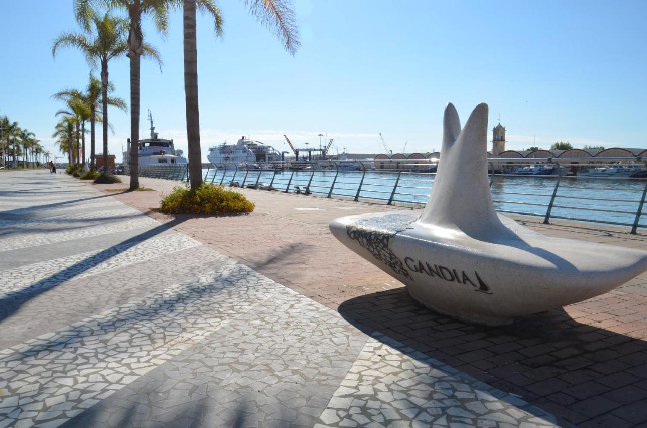 Apartamento Playa & Port Gandia Solo Familias Eksteriør bilde
